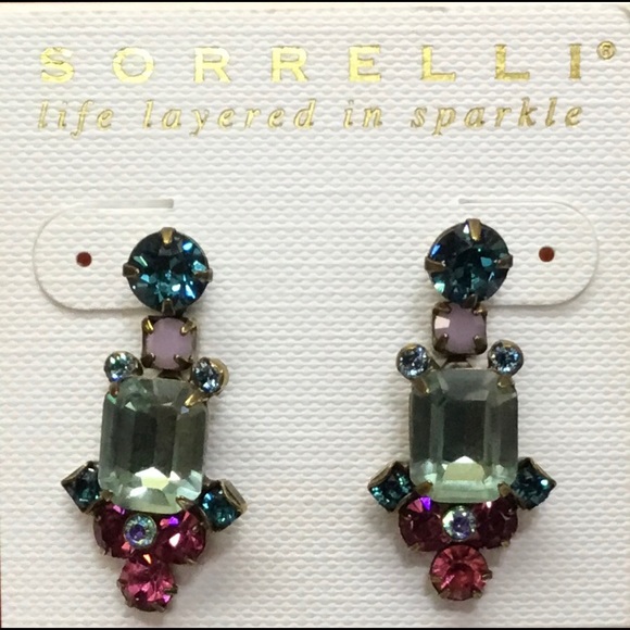 NWT Sorrelli Stud /drop/dangle/earrings - Picture 3 of 8